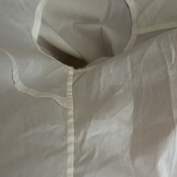 SAKS FIFTH AVENUE most GORGEOUS WHITE BLOUSE Sz Sm. EUC - Picture 8 of 14